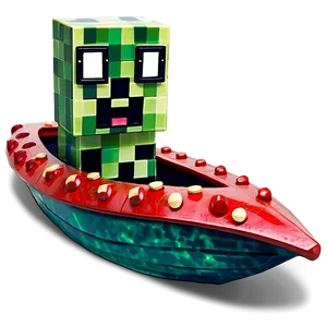 Creeper In Boat Png 35 PNG image