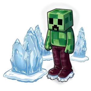 Creeper On Ice Png 65 PNG image