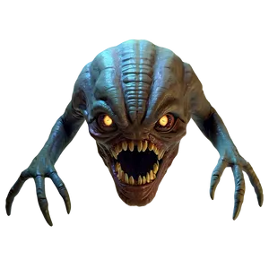 Creepy Alien Monster PNG 74