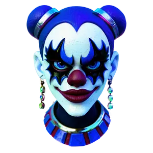 Creepy Ballora Design PNG Ybq
