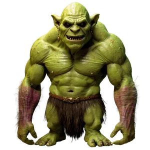 Creepy Cave Troll PNG Tlw