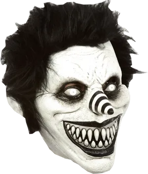 Creepy Clown Mask PNG image