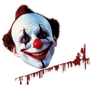 Creepy Clown Smile Png 06122024 PNG image