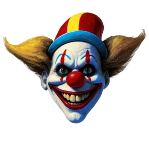 Creepy Clown Smile Png 2 PNG image