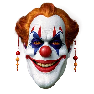 Creepy Clown Smile PNG 50