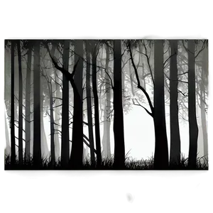 Creepy Dark Forest PNG 74 PNG