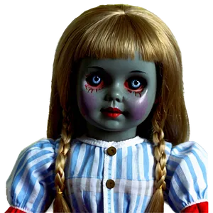 Creepy Doll In Dark PNG 06252024