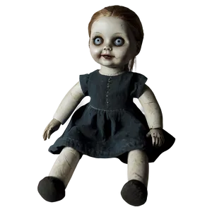Creepy Doll In Dark PNG 06252024