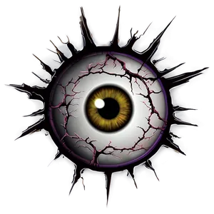 Creepy Eyeball Design Png Fqg PNG image