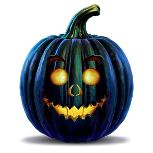 Creepy Halloween Night Pumpkin PNG 06292024 PNG