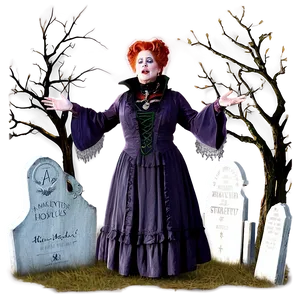 Creepy Hocus Pocus Graveyard Png 62 PNG image