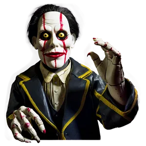 Creepy Horror Puppet PNG Icv49