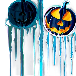 Creepy Jack O Lantern Art PNG Dal