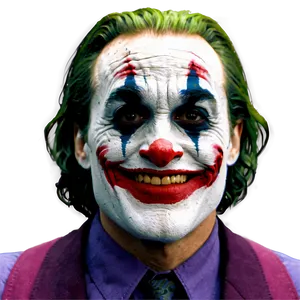 Creepy Joker Smile PNG 90