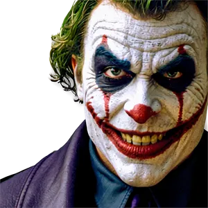 Creepy Joker Smile PNG Gyp