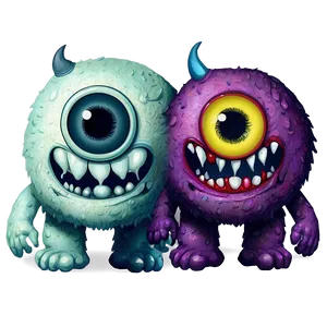 Creepy Monster Drawing Png 06122024 PNG image