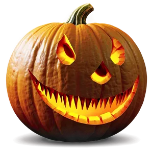 Creepy Pumpkin Face Png 06132024 PNG image