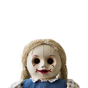 Creepy Rag Doll PNG 06252024