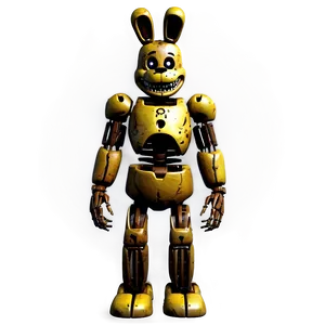 Creepy Springtrap Model Png Ets PNG image