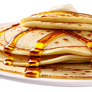 Crepe Style Pancakes PNG Ckh