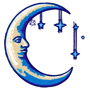 Crescent Moon Clipart Png Hpp80 PNG image