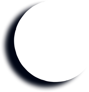 Crescent Moon Graphic PNG image