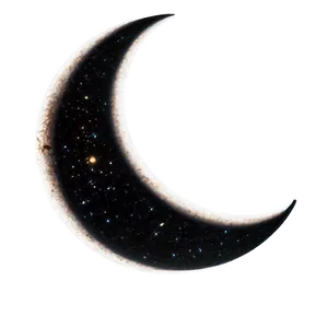 Crescent Moon Illustration Png 5 PNG image