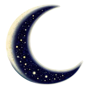 Crescent Moon Illustration Png Yag PNG image