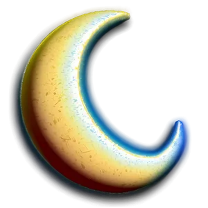 Crescent Moon On Velvet Sky Png 12 PNG image