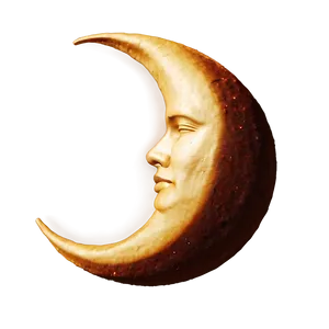 Crescent Moon On Velvet Sky Png Qnp PNG image