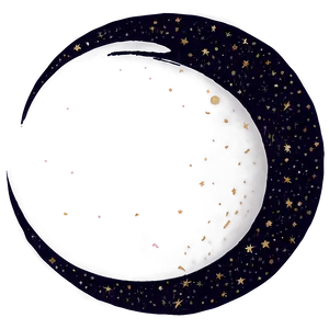 Crescent Moon With Zodiac Sign Png 05212024 PNG image