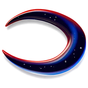 Crescent Shape Outline PNG Qox74 PNG