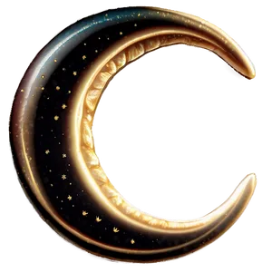 Crescent Shape Outline Png Rqo PNG image