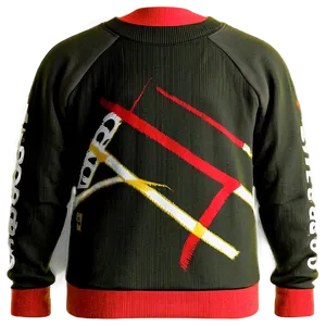 Crewneck Jumper With Side Zip PNG 06272024 PNG