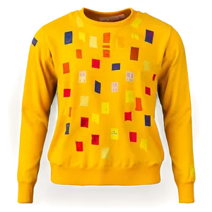 Crewneck Pullover With Collar PNG 93 PNG