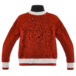 Crewneck Pullover With Zipper PNG Anq