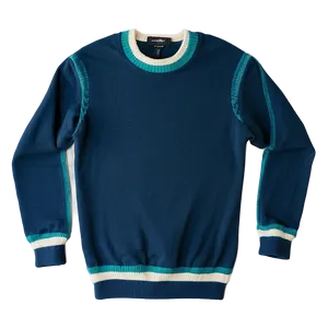 Crewneck Sweater With Elbow Patches PNG Rtm37 PNG