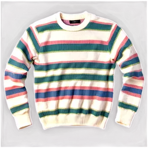 Crewneck Sweater With Stripes PNG 55 PNG