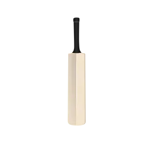 Cricket Bat Isolatedon Black PNG image