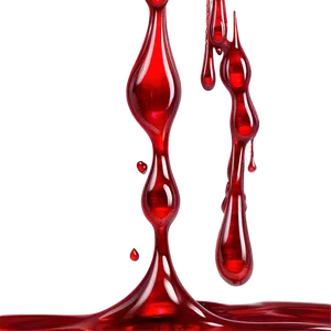 Crimson Drops: Blood Drip Effect PNG Wbj