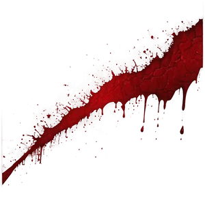 Crimson Flows: Blood Splatter Effect PNG Qpk