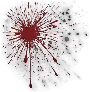 Crimson Red Splatter Pattern PNG 06262024 PNG