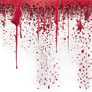 Crimson Red Splatter Pattern PNG Wsk13 PNG