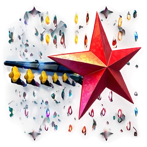 Crimson Star PNG Anx