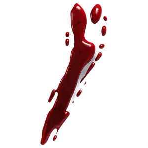 Crimson Vitality: Blood Stain Effect PNG 04302024