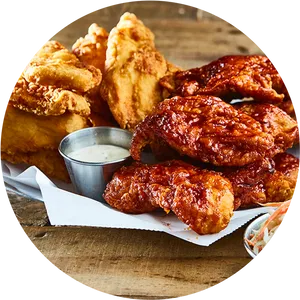 Crispy Buffalo Chicken Wings