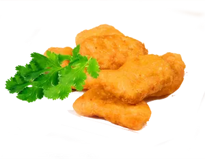Crispy Chicken Nuggetswith Parsley