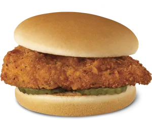 Crispy Chicken Sandwich PNG image