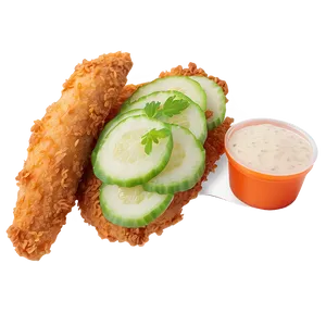 Crispy Chicken Tenders Png 06122024 PNG image