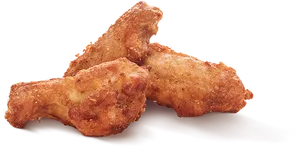 Crispy Fried Chicken Wings PNG image